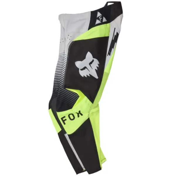 Дитячі кросові штани Fox 180 Collect чорний-сірий-флуоресцентний