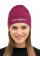 в'язана шапка Brubeck unisex фіолетова