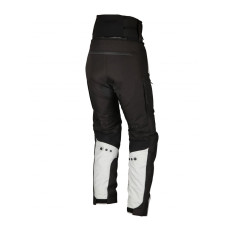 Жіночі текстильні мотоштани Modeka Elaya попелясто-чорні