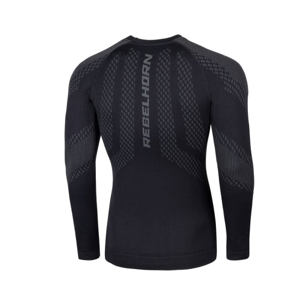 Термактивна кофта Rebelhorn Active II чорна-сіра