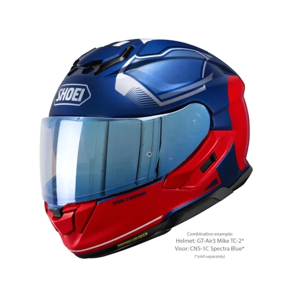 Інтегральний шолом Shoei GT-Air 3 Mike TC-2 синьо-червоний