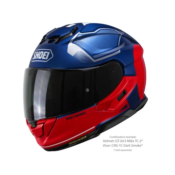Інтегральний шолом Shoei GT-Air 3 Mike TC-2 синьо-червоний