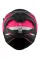 Шолом інтегральний MT Braker SV Chento чорний-рожевий матовий
