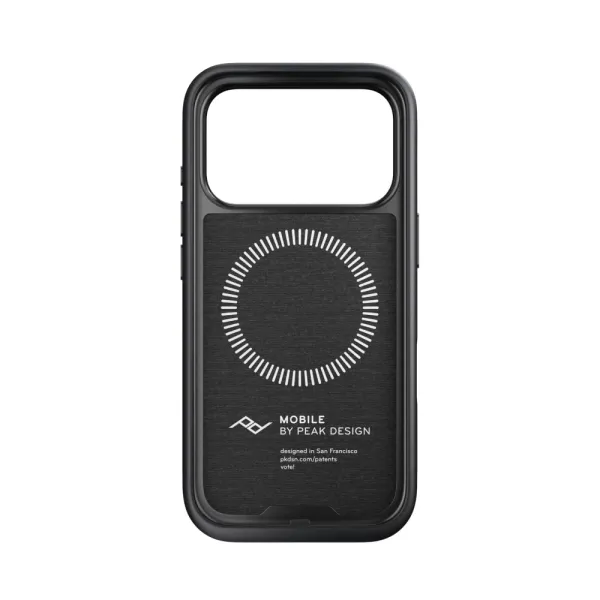 Чохол Peak Design Mobile Everyday Fabric для смартфона Iphone 17 Pro чорний