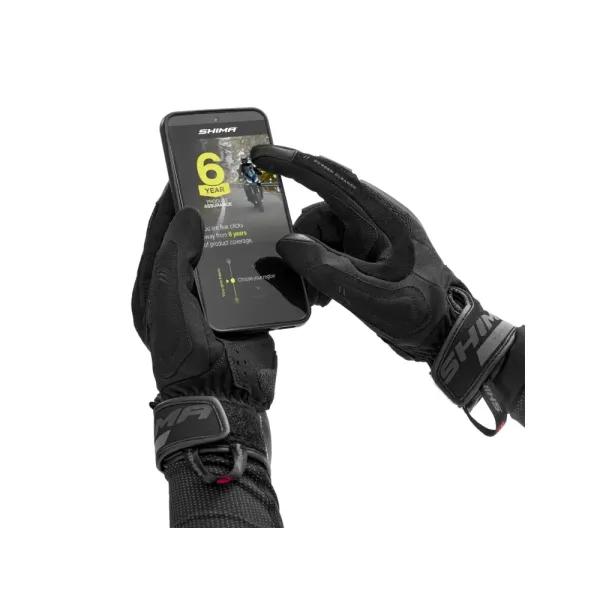 Жіночі мотоперчатки Shima Stream Vent чорні