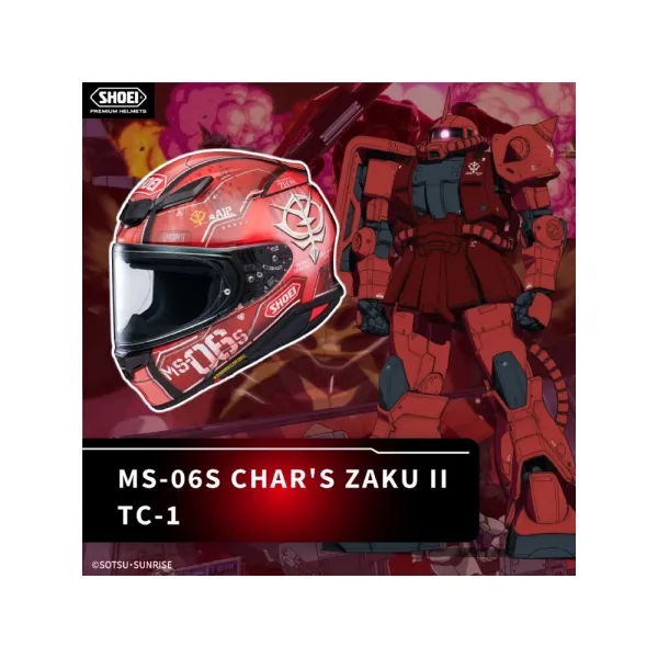 Інтегральний шолом Shoei NXR2 Char's Zaku II TC-1
