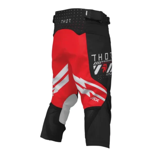 Дитячі кросові штани Thor Launchmode Futura чорнo-червоні