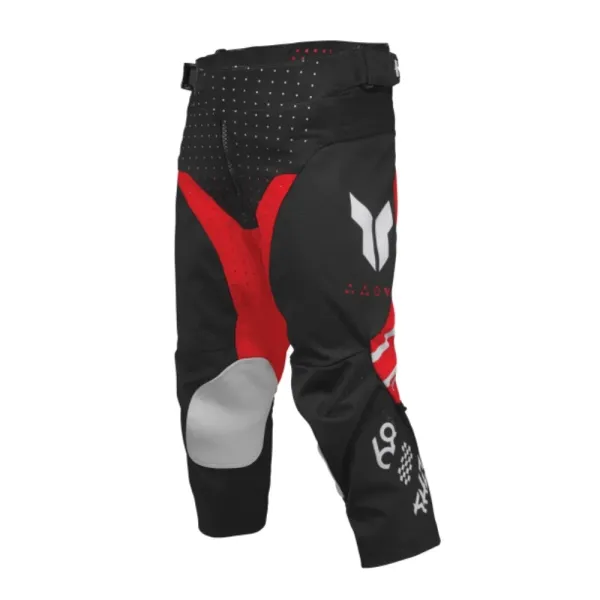 Дитячі кросові штани Thor Launchmode Futura чорнo-червоні