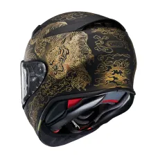 Інтегральний шолом Shoei NXR2 Fearless TC-5 чорний-золотий