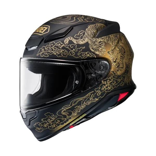 Інтегральний шолом Shoei NXR2 Fearless TC-5 чорний-золотий