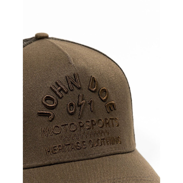 Кепка з козирком John Doe Trucker Hat Brown Heritage коричнева