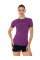 Жіноча футболка Brubeck Athletic 3D Run Pro з коротким рукавом фіолетова