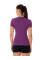 Жіноча футболка Brubeck Athletic 3D Run Pro з коротким рукавом фіолетова
