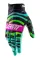 Дитячі кросові рукавички Leatt Moto 2.5 X-Flow чорнo-зеленo-рожеві