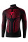 Термоблуза Rebelhorn Therm II чорна-червона