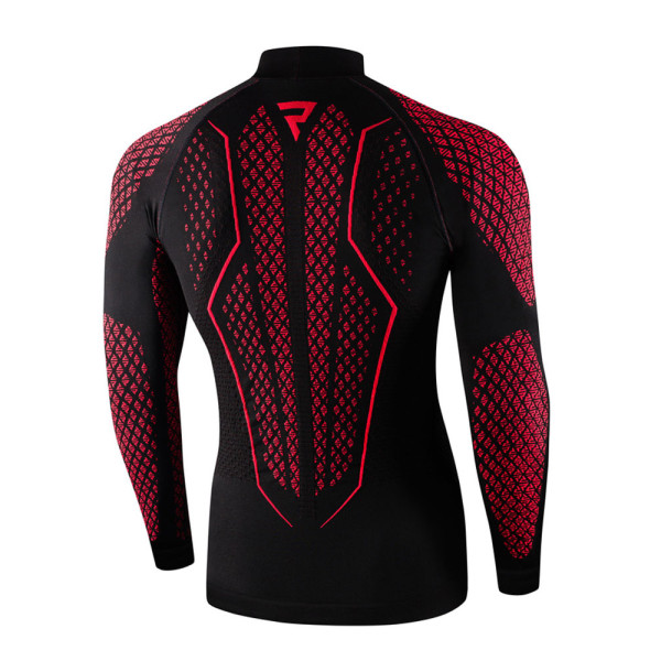 Термоблуза Rebelhorn Therm II чорна-червона