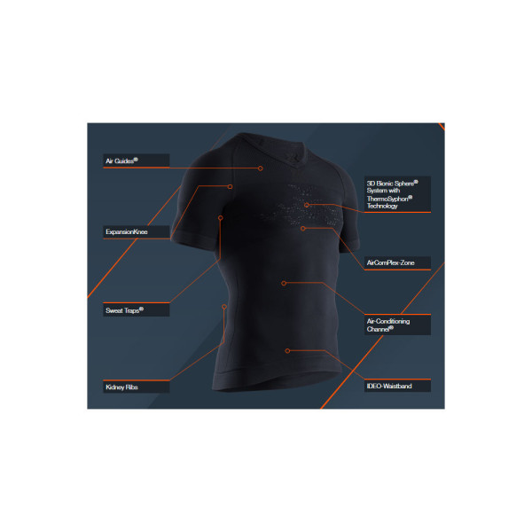 Термошерша X-Bionic Energizer 4.0 LT чорна