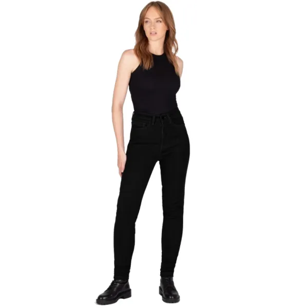 Жіночі мотоджинси Knox Shield MK2 чорні