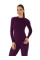 Кросова кофта Brubeck Thermo фіолетова
