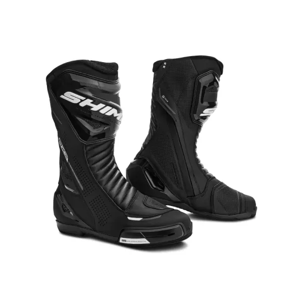 Жіночі мотоботи Shima RX-3 чорні-білі