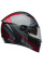 Шолом інтегральний Bell Lithium чорний-червоний