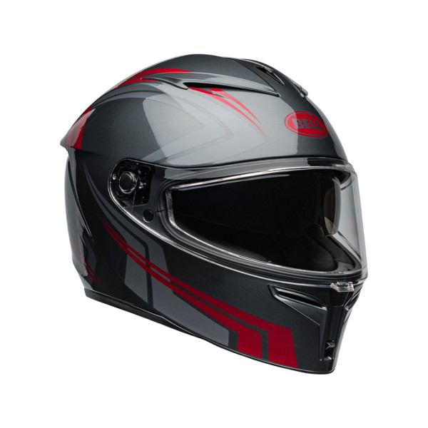 Шолом інтегральний Bell Lithium чорний-червоний