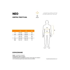 Текстильна мотокуртка Ozone Neo чорна