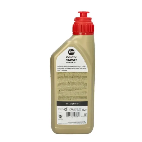 Моторна олива Castrol Power 1 Scooter 2T [об'єм: 1л]