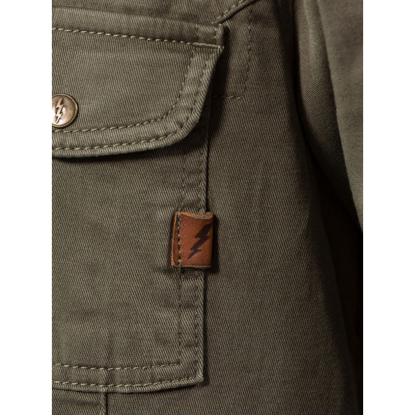 Жіноча мотоциклетна сорочка John Doe Motoshirt оливкова