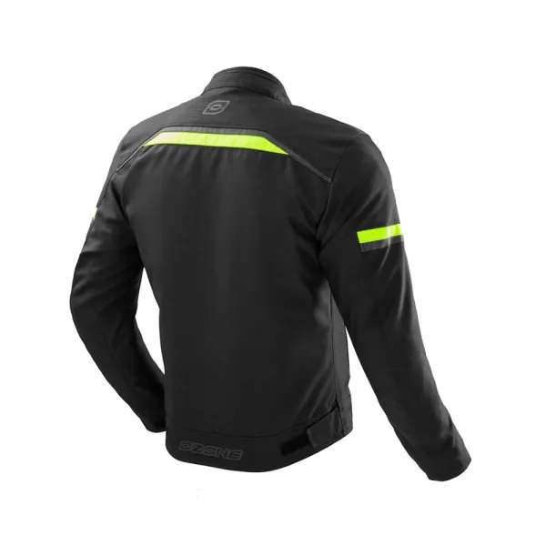Текстильна мотоциклетна куртка Ozone Neo чорний-жовтий