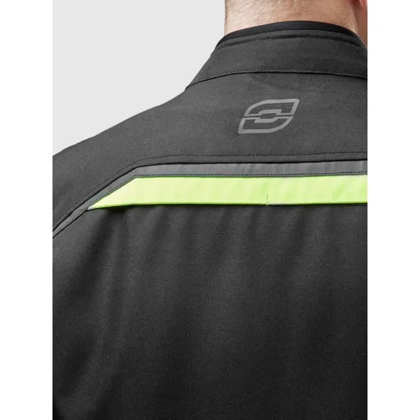 Текстильна мотоциклетна куртка Ozone Neo чорний-жовтий