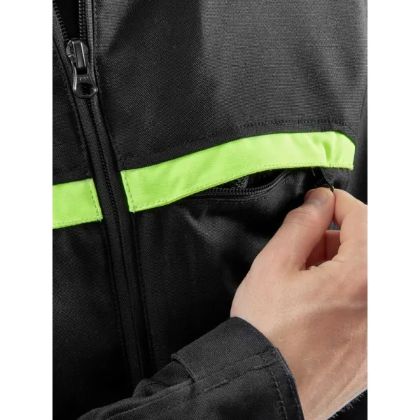 Текстильна мотоциклетна куртка Ozone Neo чорний-жовтий