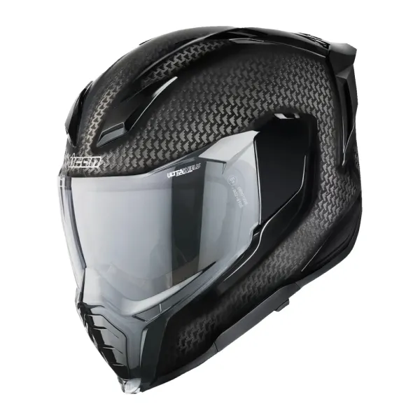 Інтегральний шолом Icon Ultraflite Carbon MIPS чорний