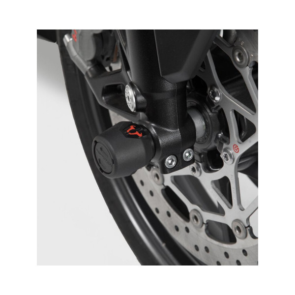 Crash pady передньої осі SW-Motech Aprilia RS 457 (24-)/ Tuono 457 (24-), BMW S 1000 R (13-)/ RR (15-)/ XR (23-), M 1000 R (23-)