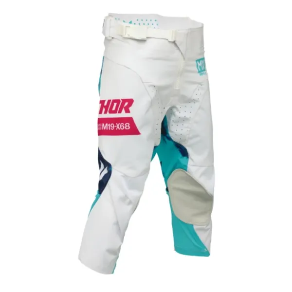 Дитячі кросові штани Thor Launchmode Bleach біло-блакитні
