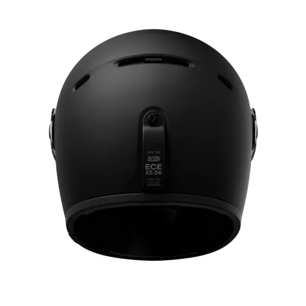 Інтегральний шолом John Doe One Frozen чорний матовий