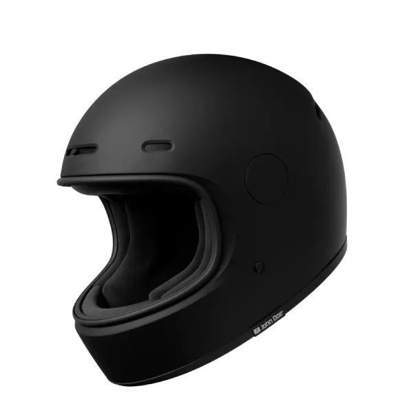 Інтегральний шолом John Doe One Frozen чорний матовий