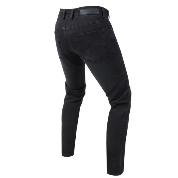 Жіночі мотоджинси Rebelhorn Classic III Skinny Fit сірі-чорні