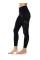 Легінси жіночі BRUBECK Dry з довгим рукавом чорнo-сірі