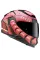 Інтегральний шолом HJC F71 Zaku Bandai Namco рожево-чорний
