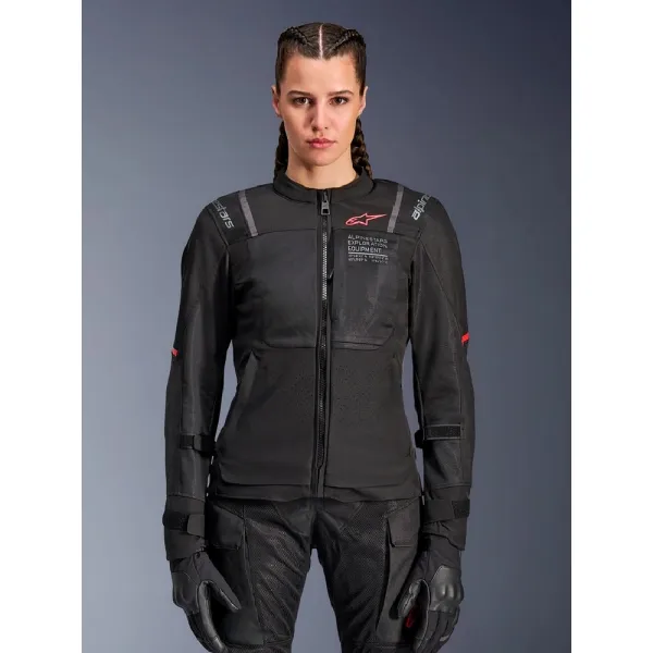 Жіноча текстильна мотоциклетна куртка Alpinestars ST-2 Air чорна