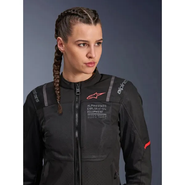 Жіноча текстильна мотоциклетна куртка Alpinestars ST-2 Air чорна