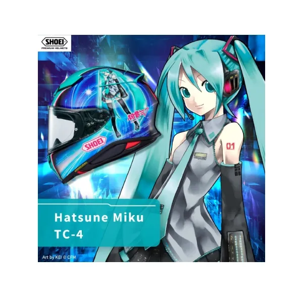 Інтегральний шолом Shoei NXR2 Hatsune Miku TC-4