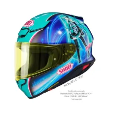 Інтегральний шолом Shoei NXR2 Hatsune Miku TC-4