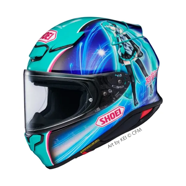 Інтегральний шолом Shoei NXR2 Hatsune Miku TC-4