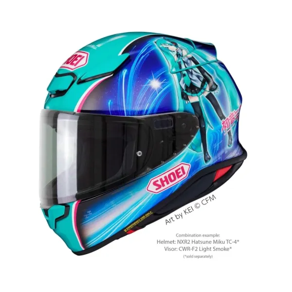 Інтегральний шолом Shoei NXR2 Hatsune Miku TC-4
