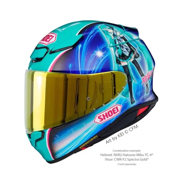 Інтегральний шолом Shoei NXR2 Hatsune Miku TC-4