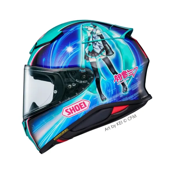 Інтегральний шолом Shoei NXR2 Hatsune Miku TC-4