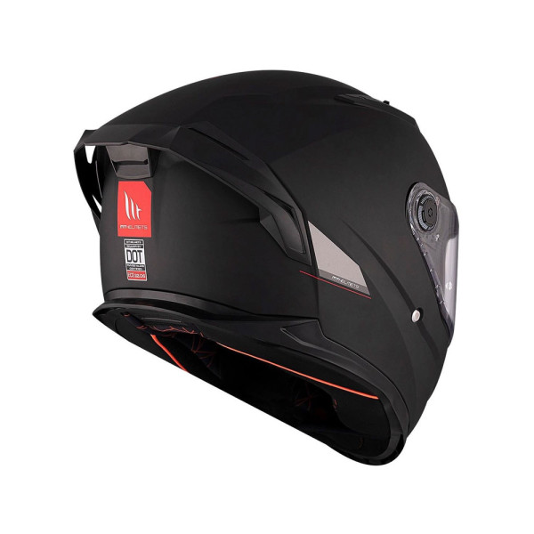 Шолом інтегральний MT Braker SV Solid чорний матовий