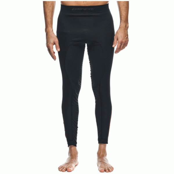 Термобрюки Dainese No-Wind Thermo чорні-червоні